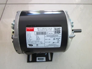 Dayton 5K977 Split-Phase Belt Drive Motor, 1/4 Hp, 56Z Frame, 115V Ac Voltage, - Picture 1 of 5