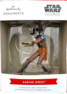 Hallmark STAR WARS AHSOKA: SABINE WREN Ornament 2024 **NIB** - Picture 1 of 3