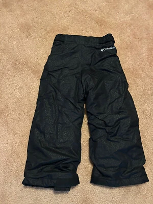 Черные изолированные лыжные штаны для сноуборда Columbia OutGrown детский размер XXS - Изображение 1 из 4