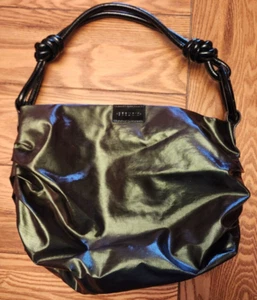Sequoia Purse Handbag Hobo Style Iridescent Green/Purple - Never Used - Picture 1 of 24