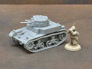 28 mm/1:56 resina Segunda Guerra Mundial EE. UU. M1 patrulla de combate - Imagen 1 de 1