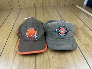 Cleveland Browns NFL Vintage Snapback Hat Cap American Needle & Game Day 2 hats - Picture 1 of 24