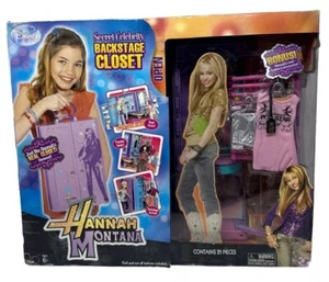 Hannah Montana Doll Backstage Closet 2007 Disney Set RARE NRFB - Picture 1 of 2
