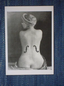 Ak Kiki, Violon d'Ingres by Man Ray 1924, Museum Ludwig Köln, Erotik Sammler rar - Bild 1 von 3