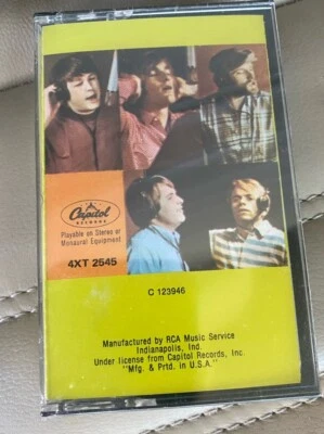 Beach Boys Factory Sealed Best Of The Beach Boys Volume 1 Cassette USA - Image 1 of 4