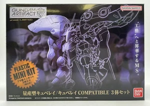 in stock BANDAI GUNDAM ARTIFACT MASS-PRODUCED QUBELEY COMPATIBLE SET OF 3 - Picture 1 of 3