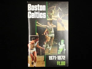 1971-72 Boston Celtics NBA Basketball Media Guide - Picture 1 of 2