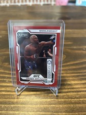 2023 Panini Chronicles UFC Playoff DEREK BRUNSON RED Parallel #/199 Middleweight