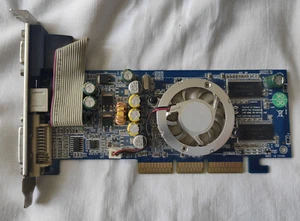 NVIDIA Geforce 6200 AGP 8x/4x video card,Grafikkarte - Bild 1 von 4