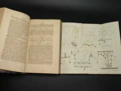 Francoeur Treatise on Elementary Mechanics Original Edition 9 Plates 1825 - Image 1 of 4