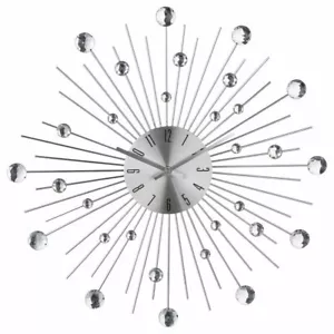 Designer Wanduhr Wohnzimmeruhr Wohnuhr Bürouhr Küchenuhr Dekouhr Metalluhr ✅50cm - Bild 1 von 2