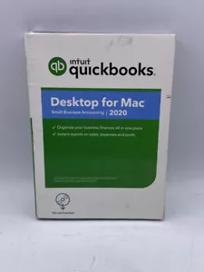 INTUIT QUICKBOOKS DESKTOP 2020 MAC SMALL BUSINESS ACCOUNTING DISK AND DOWNLOAD - Picture 1 of 5