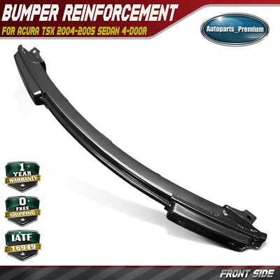 Barra de impacto de reforço de para-choque dianteiro aço para Acura TSX 2004 2005 Sedan - Imagem 1 de 4