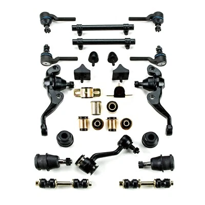 Black Poly Front End Suspension Master Kit For 1970 - 1972 Dodge Charger Coronet - Image 1 of 4