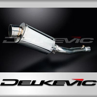 Kit silenciador escape acero inoxidable ovalado 9" deslizable Honda CBR600 F4I 2001-2006 Foto 1 de 4