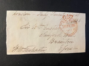 FREDERICK WILLIAM MULCASTER - VICTORIAN SOLDIER - SIGNED ENVELOPE FRONT - Picture 1 of 1