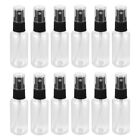 12PCS Small 30ml Clear Plastic Spray Bottles Empty Travel Size Containers