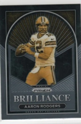 AARON RODGERS 2022 PANINI PRIZM BRILLIANCE GREEN BAY PACKERS $1.99 ROOM - Image 1 of 2