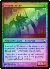Hedron Rover FOIL Worldwake NM Artifact Common MAGIC GATHERING CARD ABUGames