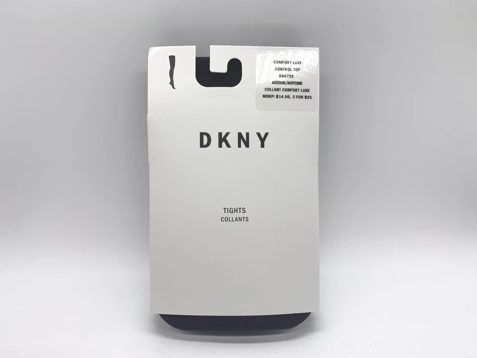 DKNY Tights Collants Comfort Luxe Control Top - (English/French), Medium, Brown - Image 1 of 1