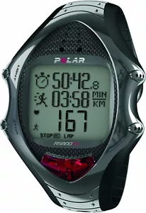 OROLOGIO CARDIOFREQUENZIMETRO DIGITALE POLAR RS800CX RUN NERO ANALIZZARE VELOCITÀ E DISTANZA* - Foto 1 di 3