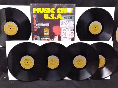 Music City, U.S.A. 6 x vinyl LP box set Columbia House records 6P 6626 1977 - Image 1 of 4