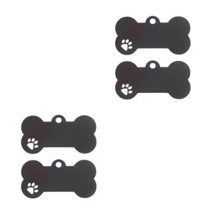 2 PCS Hundemarke-Schlüsselanhänger Welpen-Namensschild Hundemarken Aus Metall - Bild 1 von 12