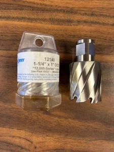 Hougen 12140 (1-1/4" x 1") Annular Cutter with 3/4" Weldon Shank - Picture 1 of 2