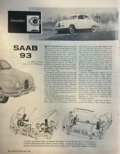 1956 Saab 93 Road Test