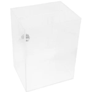 Children's Savings Box Piggy Bank for Kids with Key Clear Locking - Picture 1 of 12
