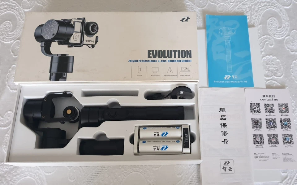 Zhiyun Z1 Evolution 3-Axis Gopro Handheld Gimbal colore nero  - Immagine 1 di 1