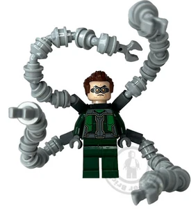 LEGO Super Heroes Doc Ock Dr Octopus Otto Octavius Minifigure sh0727 - 76178 NEW - Picture 1 of 3