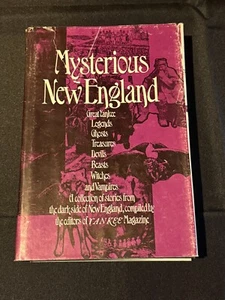Mysterious New England Austin N Stevens VTG 1971 HC Ghosts Witches Vampires - Picture 1 of 3