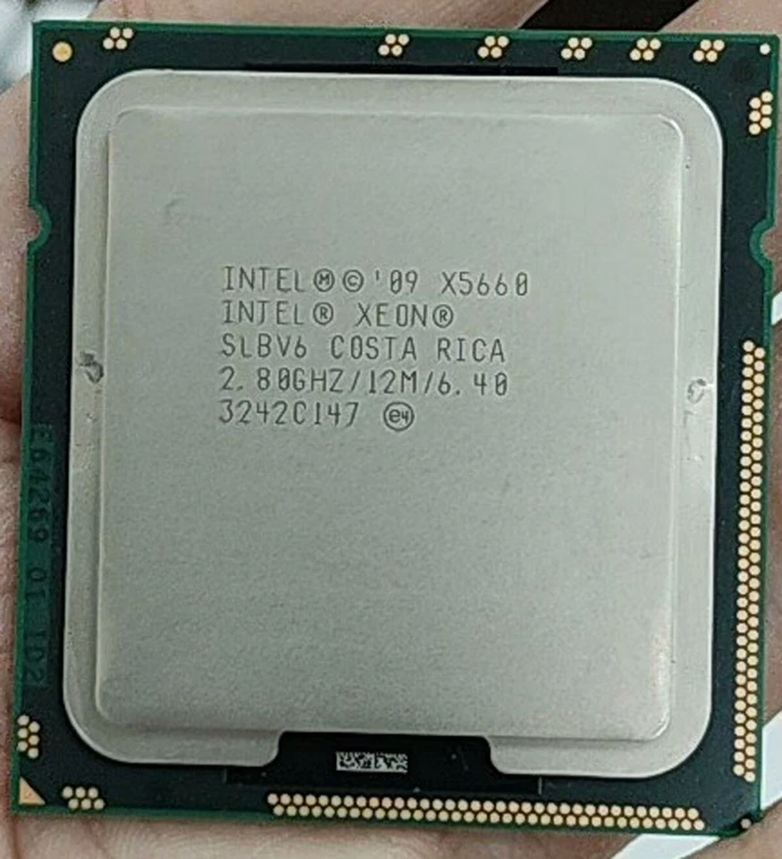 Intel Xeon X5660 6-core 2.80GHz 12-thread 12MB LGA-1366 95W CPU processor - Image 1 of 1