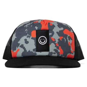 Neff Mens Neff Billboard Gray Red Camo Snapback Hat Cap New With Tags - Picture 1 of 6