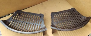 Vintage 15" Feuerrost Kohle offener Kamin Gusseisen Schwerlast 4 Beine - KOSTENLOSER VERSAND - Bild 1 von 7