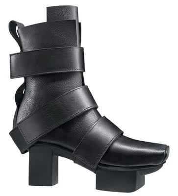 Dimension Platform Leather Ankle Boot By TRIPPEN Size 39 - Image 1 of 3