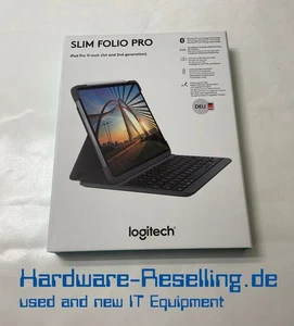 Logitech Slim Folio Pro iPad PRO 11-inch" Tastatur-Case 1-2 Gen. QWERTZ OVP - Bild 1 von 4