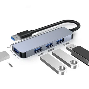 HUB splitter type-c expansion hub four in one high-speed USB 3.0 hub mobile comp - Picture 1 of 5