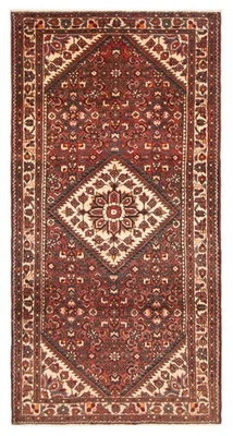 3'6" x 6'9" Traditional Vintage Hand Knotted Area Rug Oriental Wool Carpet - Image 1 of 4