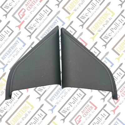 07-15 MAZDA CX-9 CX9 FRONT DRIVER PASSENGER INNER MIRROR COVER TRIM PAIR OEM - Image 1 of 4