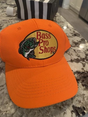 Sombrero bordado naranja brillante bajo Pro Shop Foto 1 de 4