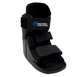 United Ortho Short Air Cam Walker Fracture Boot SMALL Black - Bild 1 von 8