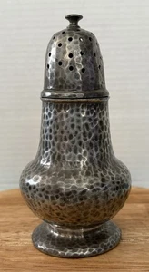 Vintage Pewter Tudric Liberty & Co Hammered Sugar Muffineer- Made In England - Picture 1 of 7