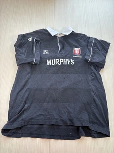 Murphy's Polo Shirt Men's Blue Black Cork Corcaigh GAA Short Sleeve Pullover - Picture 1 of 4