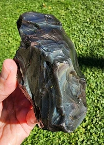 Rainbow Obsidian Natural Stone California 358 grams. - Picture 1 of 4