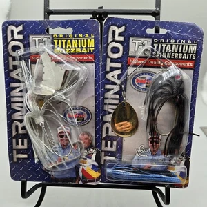 Terminator T1 Titanium Spinnerbait And Buzzbait Fishing Lure Bill Dance - Picture 1 of 4