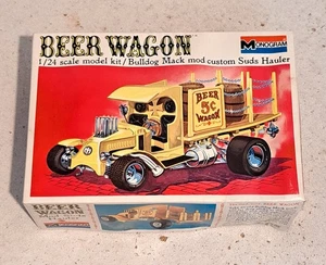 1975 Monogram Issue Kit #6736 Beer Wagon Show Rod Tom Daniel Design Model Kit - Picture 1 of 10