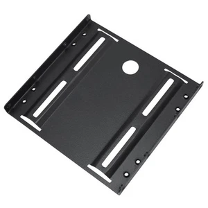 HDD-/SSD-Einbaurahmen, 2,5" auf 3,5", mit Einbauschrauben, schwarz - Afbeelding 1 van 3