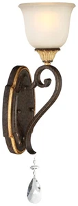 Metropolitan N1461-652 Chateau Nobles 1 Light 6"W Bathroom Wall - Bronze - Picture 1 of 1